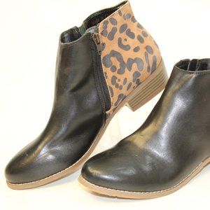 Dolce Vita - Menko - Leather & Printed Suede Ankl
